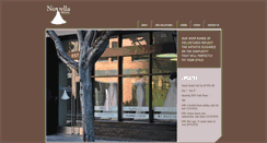 Desktop Screenshot of novellabridal.com